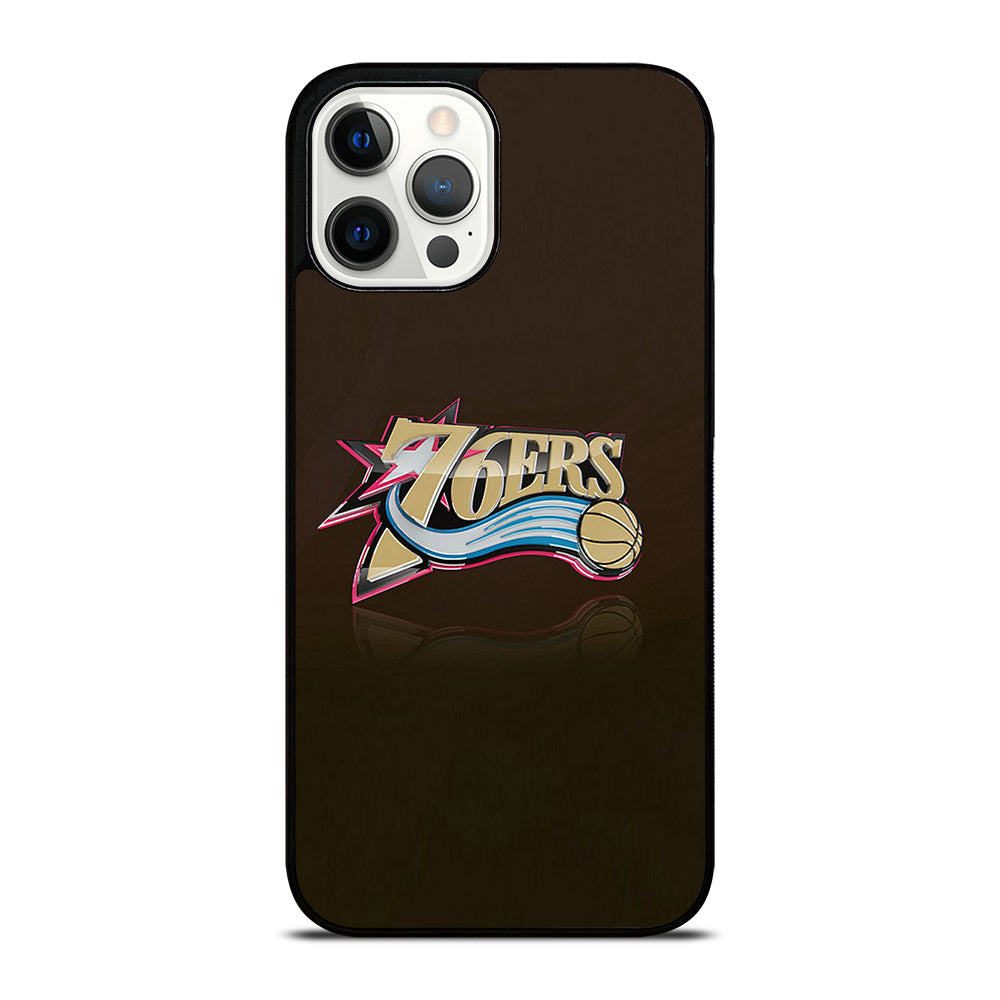 PHILADELPHIA 76ERS LOGO BASKETBALL iPhone 12 Pro Max Case Cover