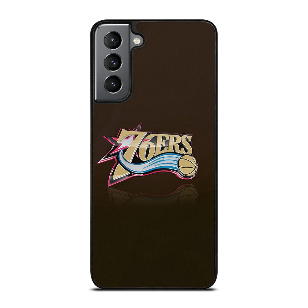 PHILADELPHIA 76ERS LOGO BASKETBALL Samsung Galaxy S21 Plus Case Cover