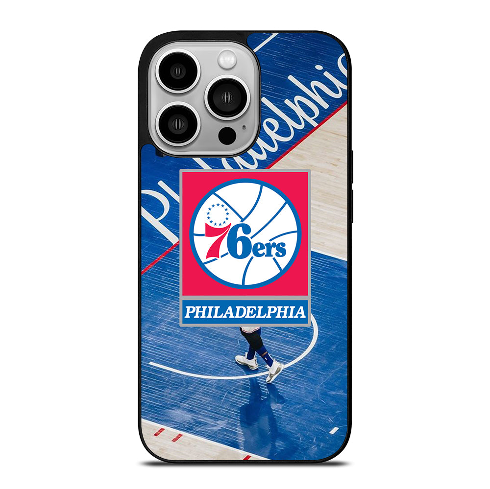 PHILADELPHIA 76ERS NBA LOGO 2 iPhone 14 Pro Case Cover