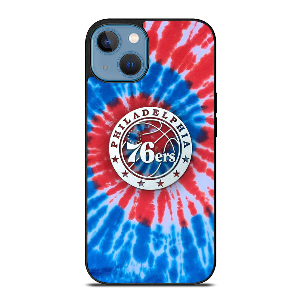 PHILADELPHIA 76ERS TIE DYE iPhone 13 Case Cover