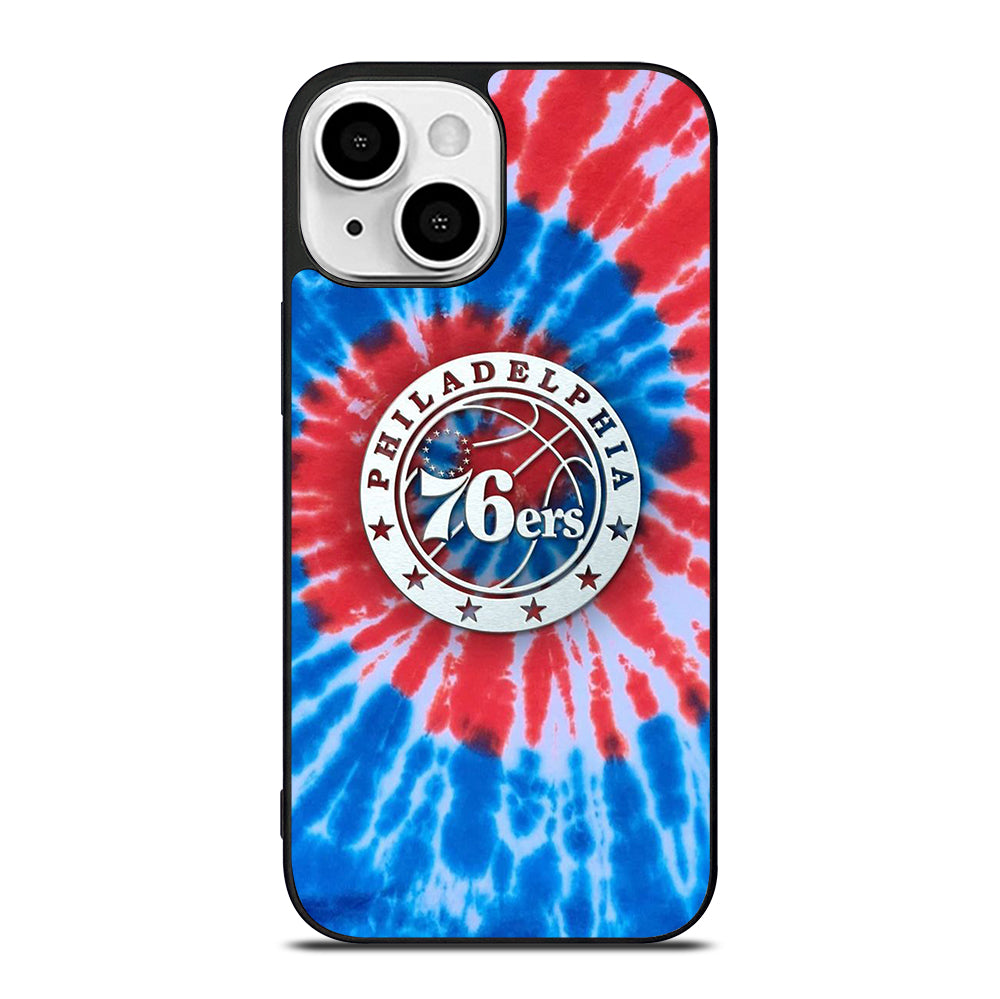 PHILADELPHIA 76ERS TIE DYE iPhone 13 Mini Case Cover