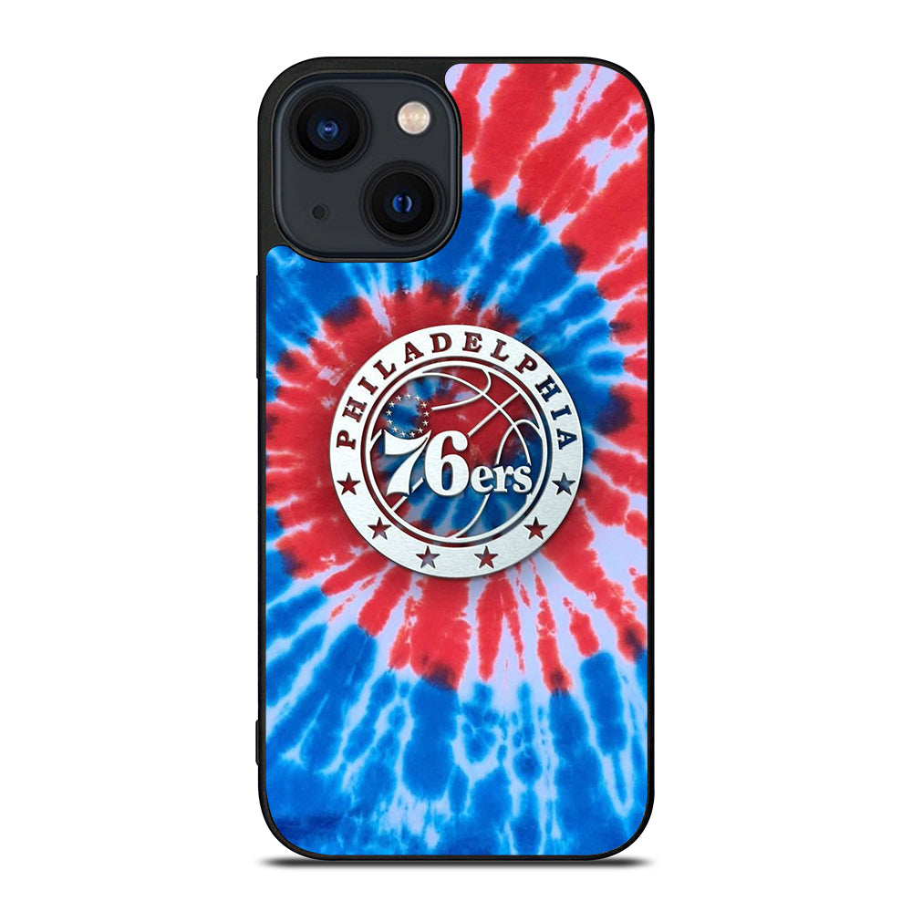 PHILADELPHIA 76ERS TIE DYE iPhone 14 Plus Case Cover