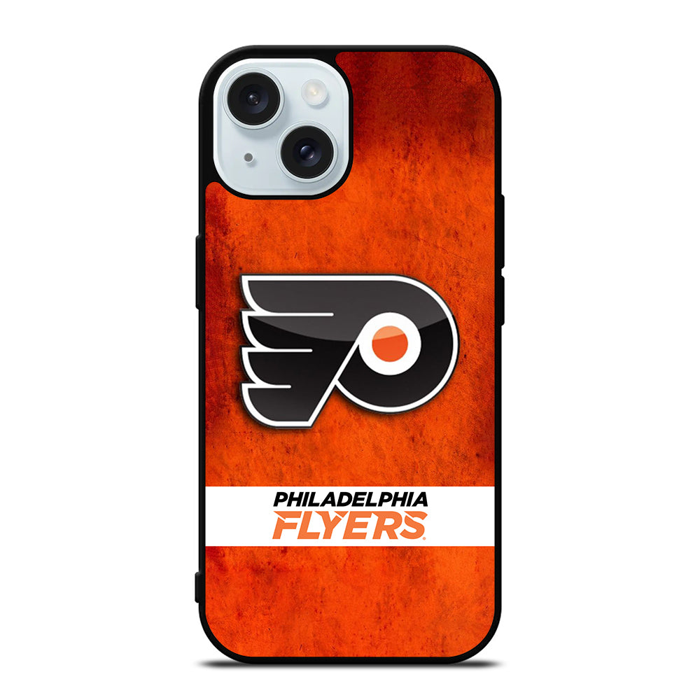 PHILADELPHIA FLYERS HOCKEY NHL LOGO iPhone 15 Case Cover