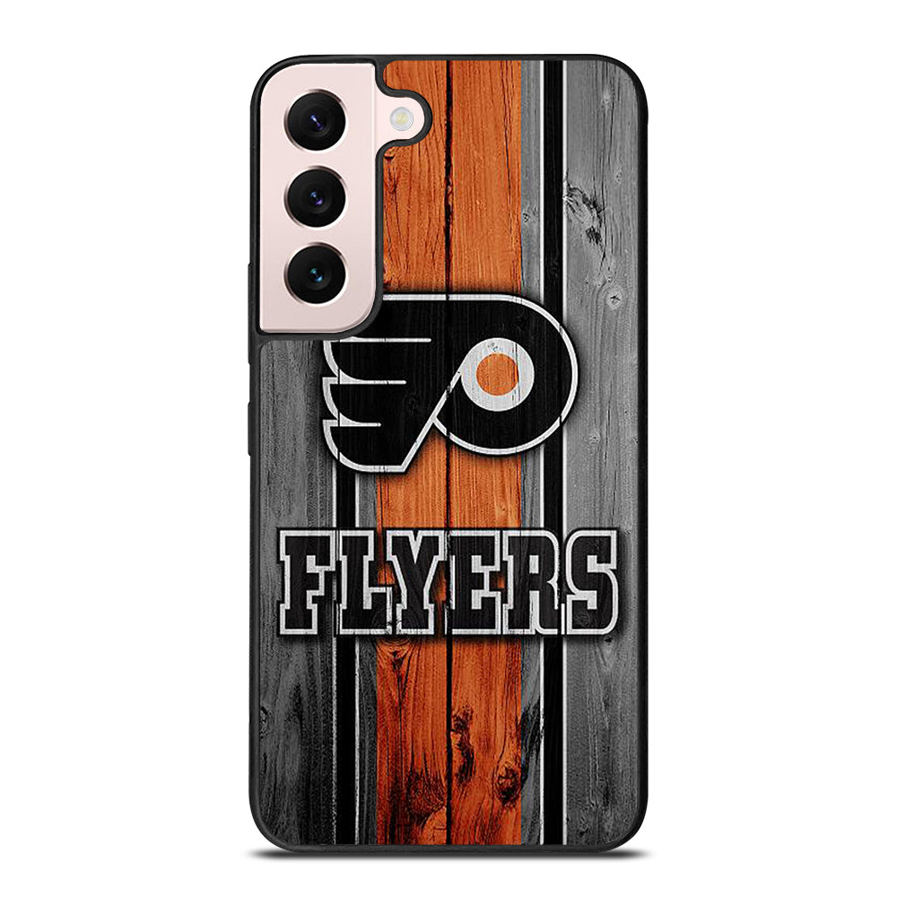 PHILADELPHIA FLYERS WOODEN LOGO Samsung Galaxy S22 Plus Case Cover