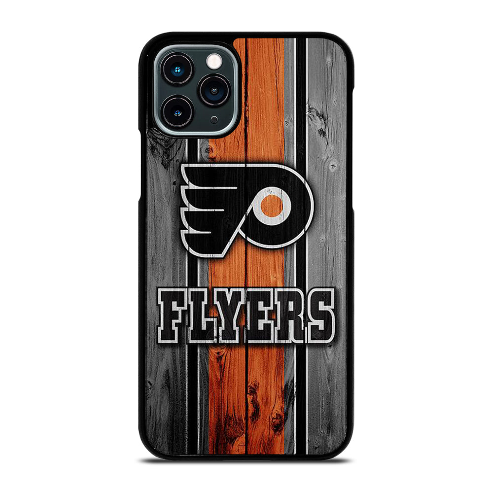 PHILADELPHIA FLYERS WOODEN LOGO iPhone 11 Pro Case Cover