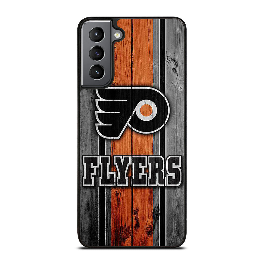PHILADELPHIA FLYERS WOODEN LOGO Samsung Galaxy S21 Plus Case Cover