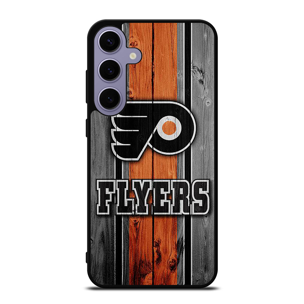 PHILADELPHIA FLYERS WOODEN LOGO Samsung Galaxy S24 Plus Case Cover