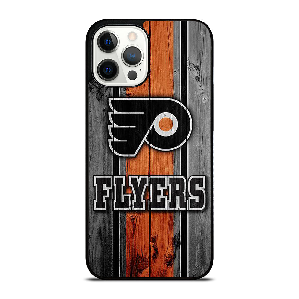 PHILADELPHIA FLYERS WOODEN LOGO iPhone 12 Pro Max Case Cover