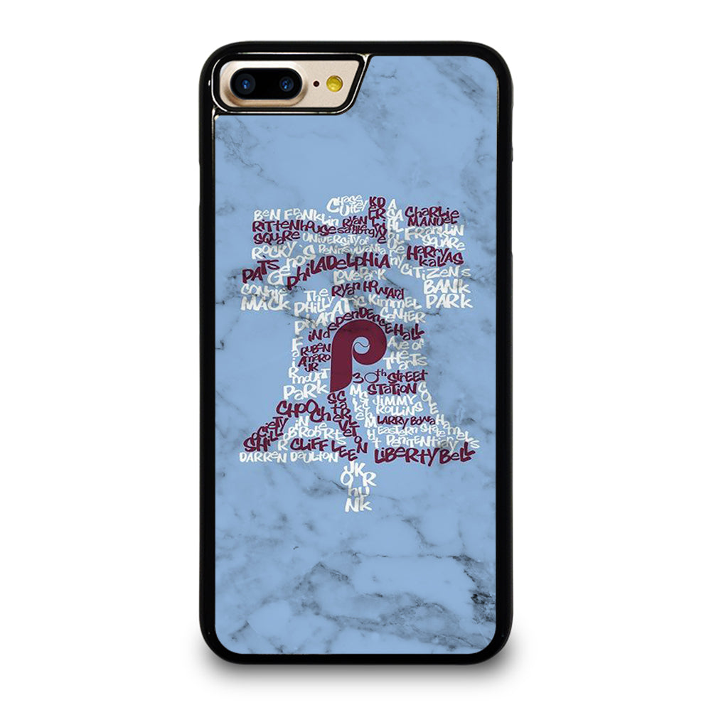 PHILADELPHIA PHILLIES MARBLE LOGO 2 iPhone 7 / 8 Plus Case Cover