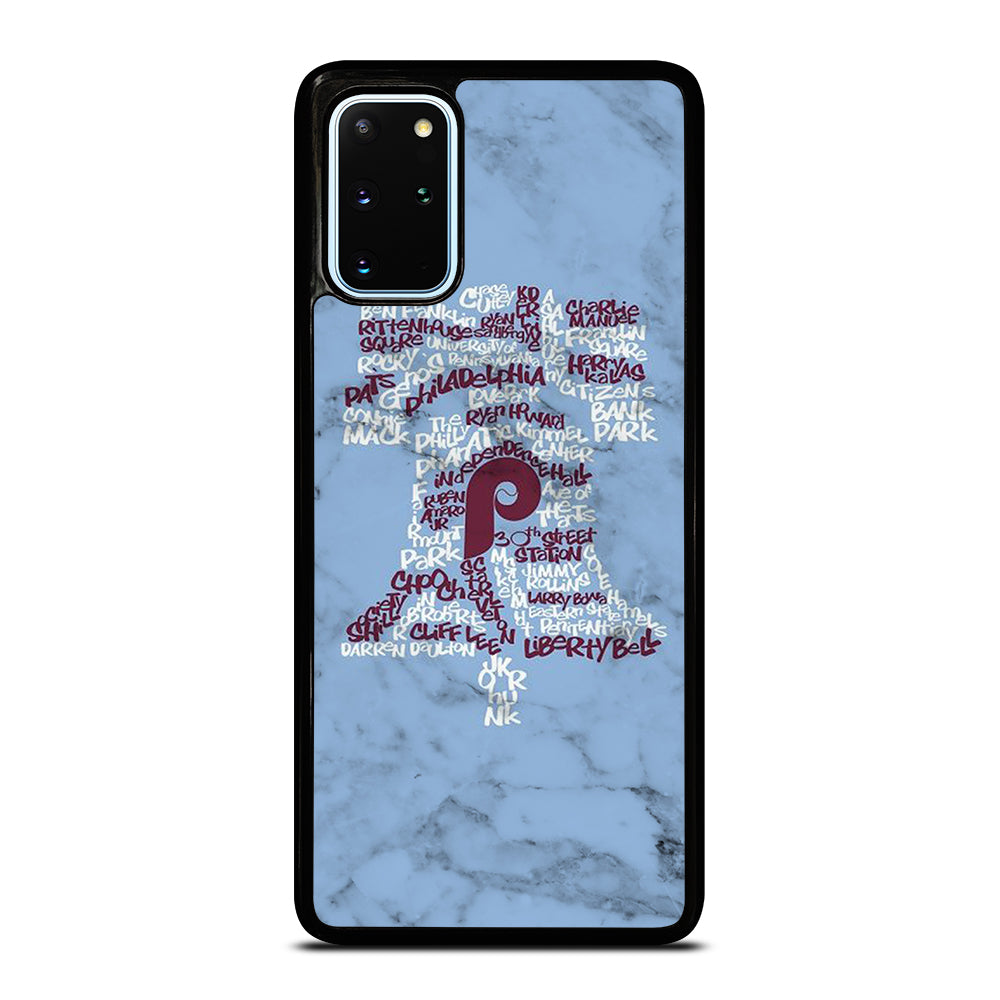 PHILADELPHIA PHILLIES MARBLE LOGO 2 Samsung Galaxy S20 Plus Case Cover