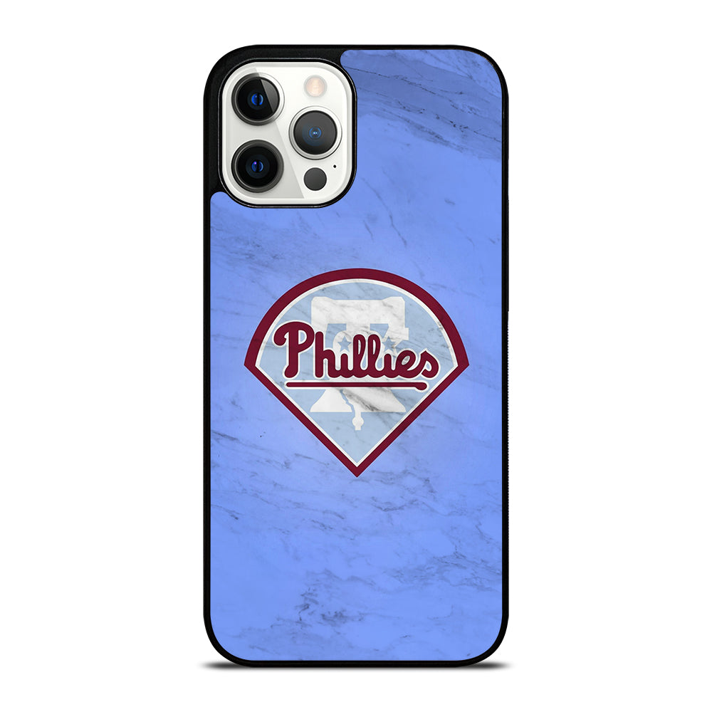 PHILADELPHIA PHILLIES MARBLE LOGO iPhone 12 Pro Max Case Cover