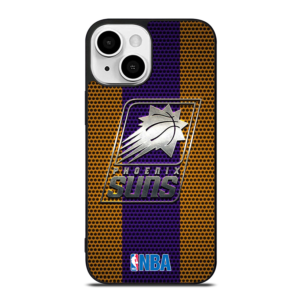 PHOENIX SUNS NBA METAL LOGO iPhone 13 Mini Case Cover