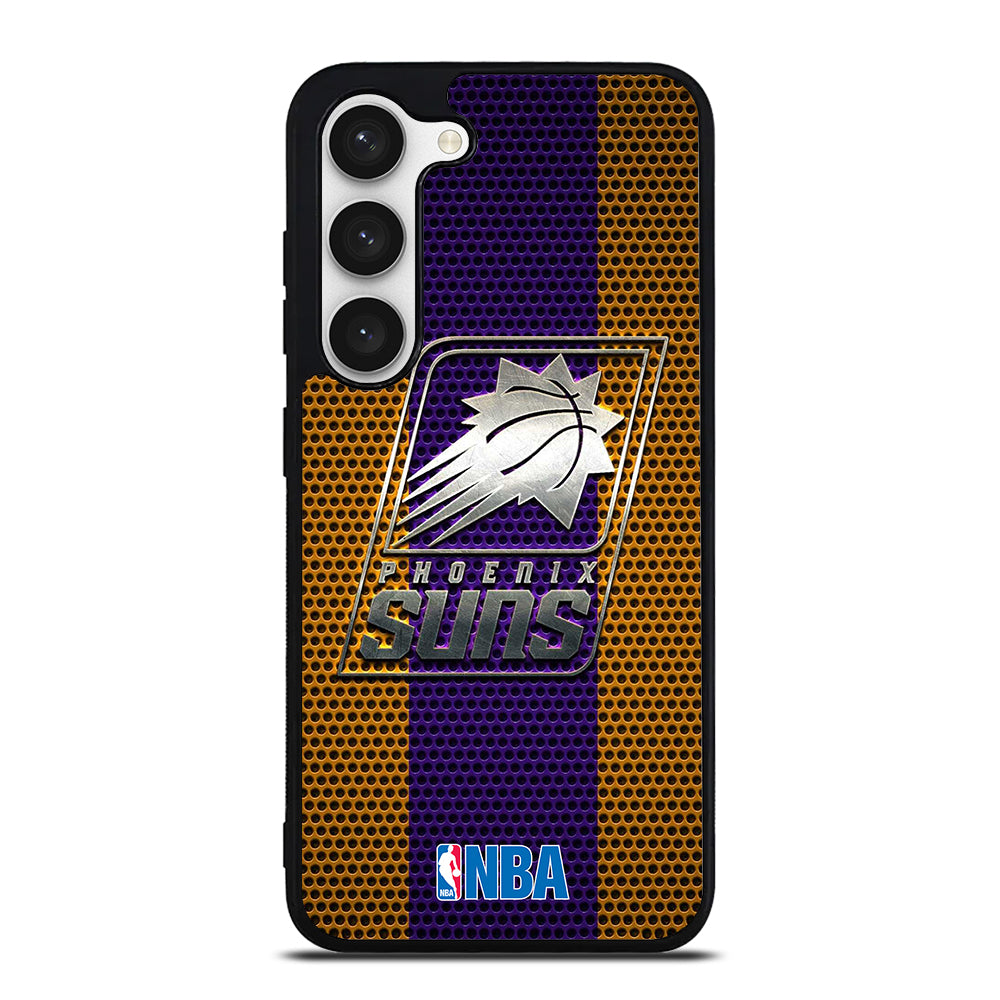 PHOENIX SUNS NBA METAL LOGO Samsung Galaxy S23 Case Cover