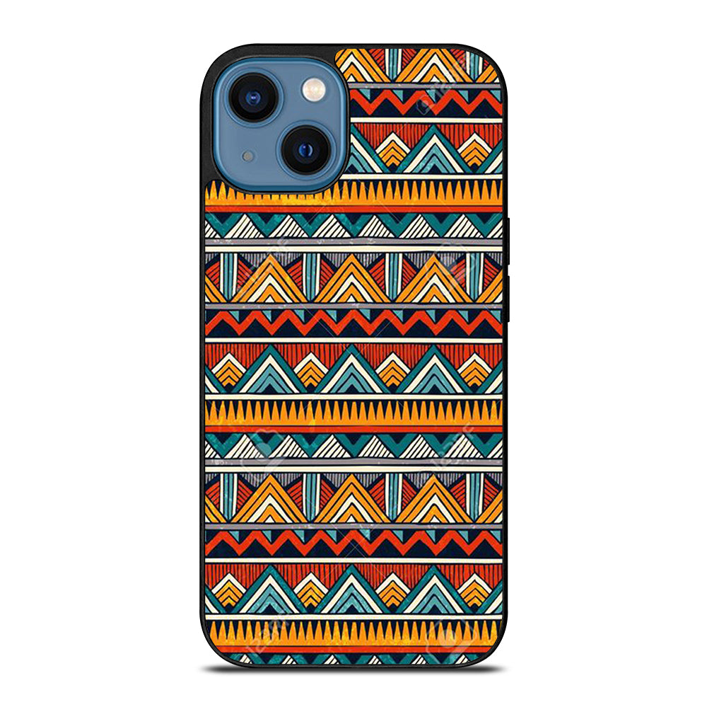 PIECE TRIBAL PATTERN 6 iPhone 14 Case Cover