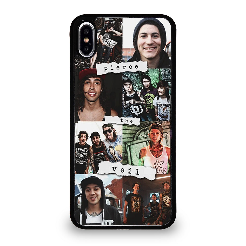 PIERCE THE VEIL COLLAGE iPhone XS Max Case Cover