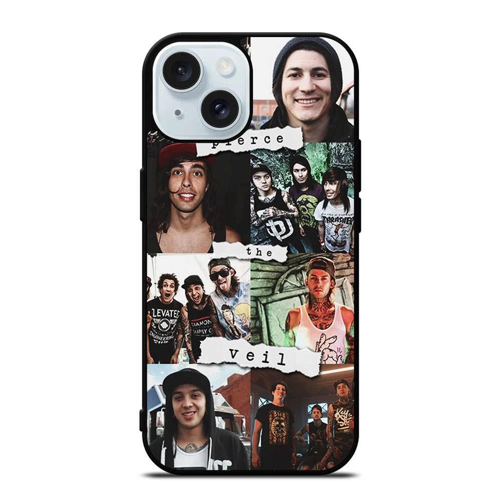 PIERCE THE VEIL COLLAGE iPhone 15 Case Cover