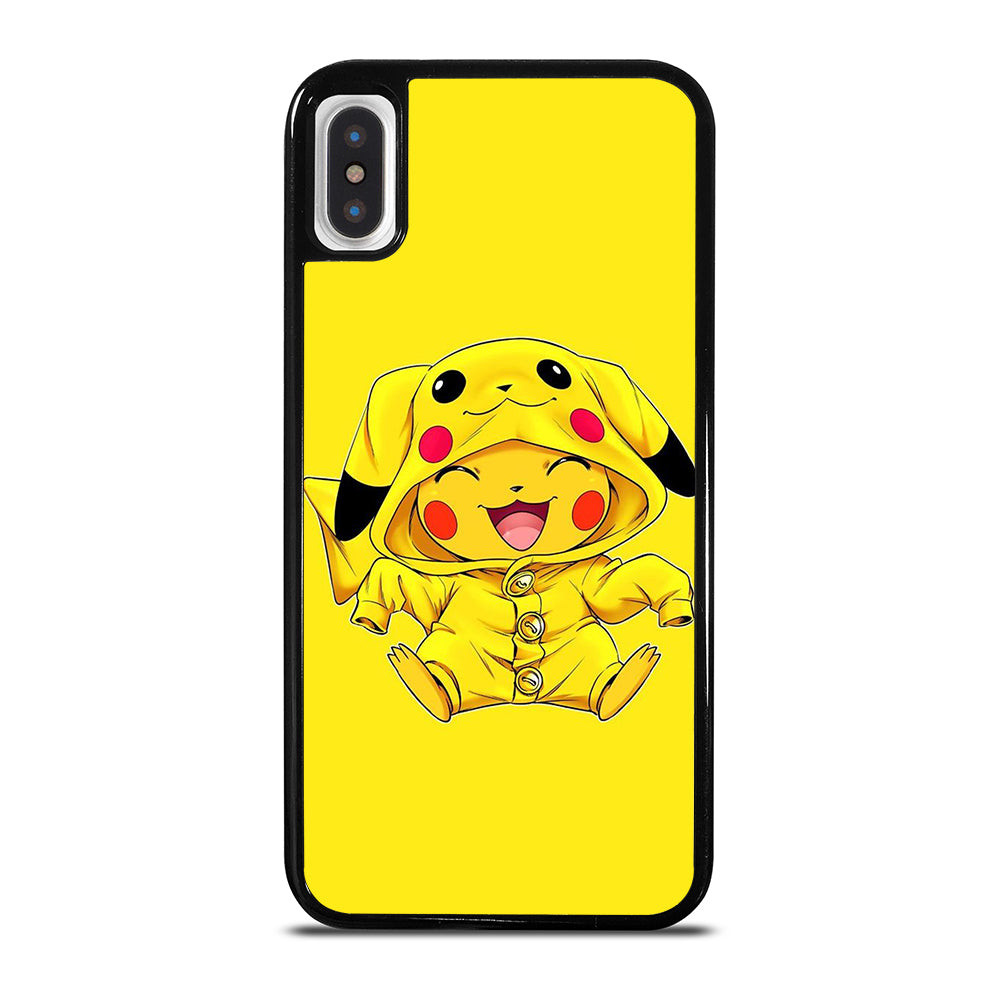 PIKACHU CUTE SMILE iPhone X / XS Case Cover