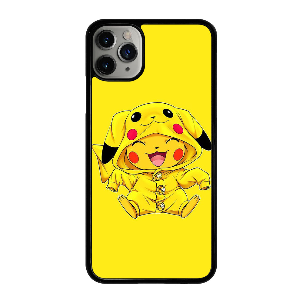 PIKACHU CUTE SMILE iPhone 11 Pro Max Case Cover
