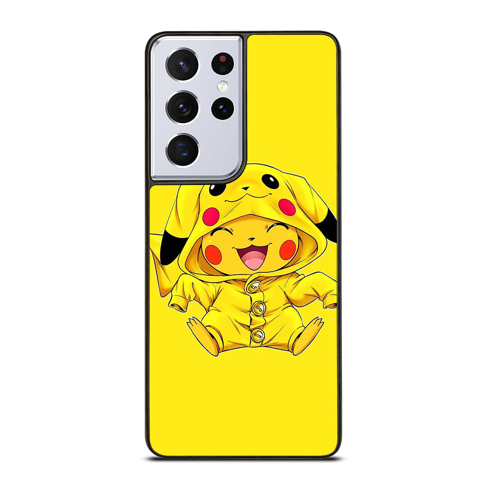 PIKACHU CUTE SMILE Samsung Galaxy S21 Ultra Case Cover