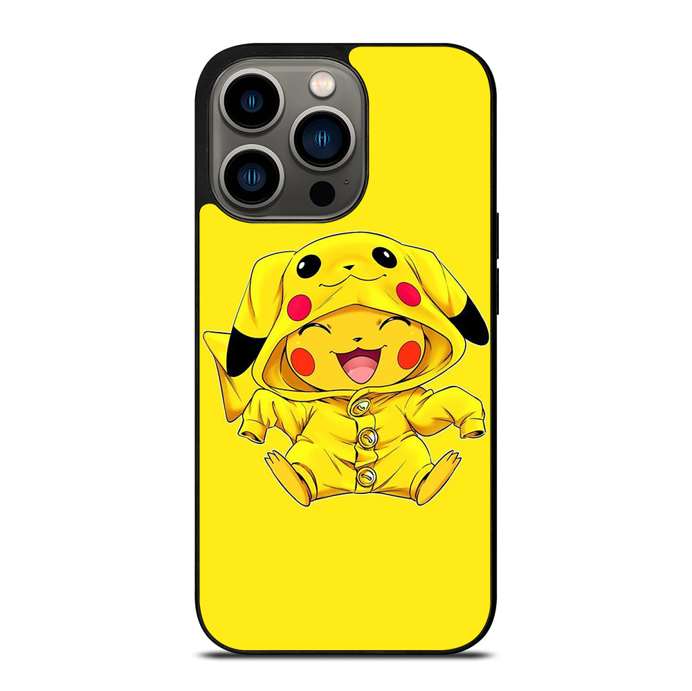 PIKACHU CUTE SMILE iPhone 13 Pro Case Cover