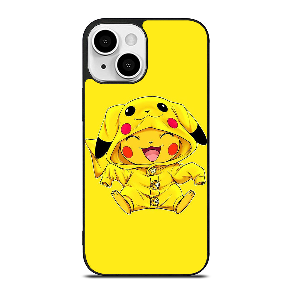 PIKACHU CUTE SMILE iPhone 13 Mini Case Cover