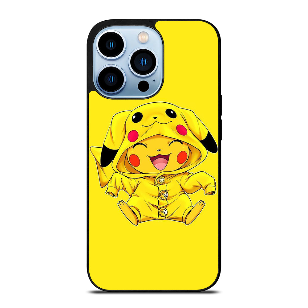 PIKACHU CUTE SMILE iPhone 13 Pro Max Case Cover