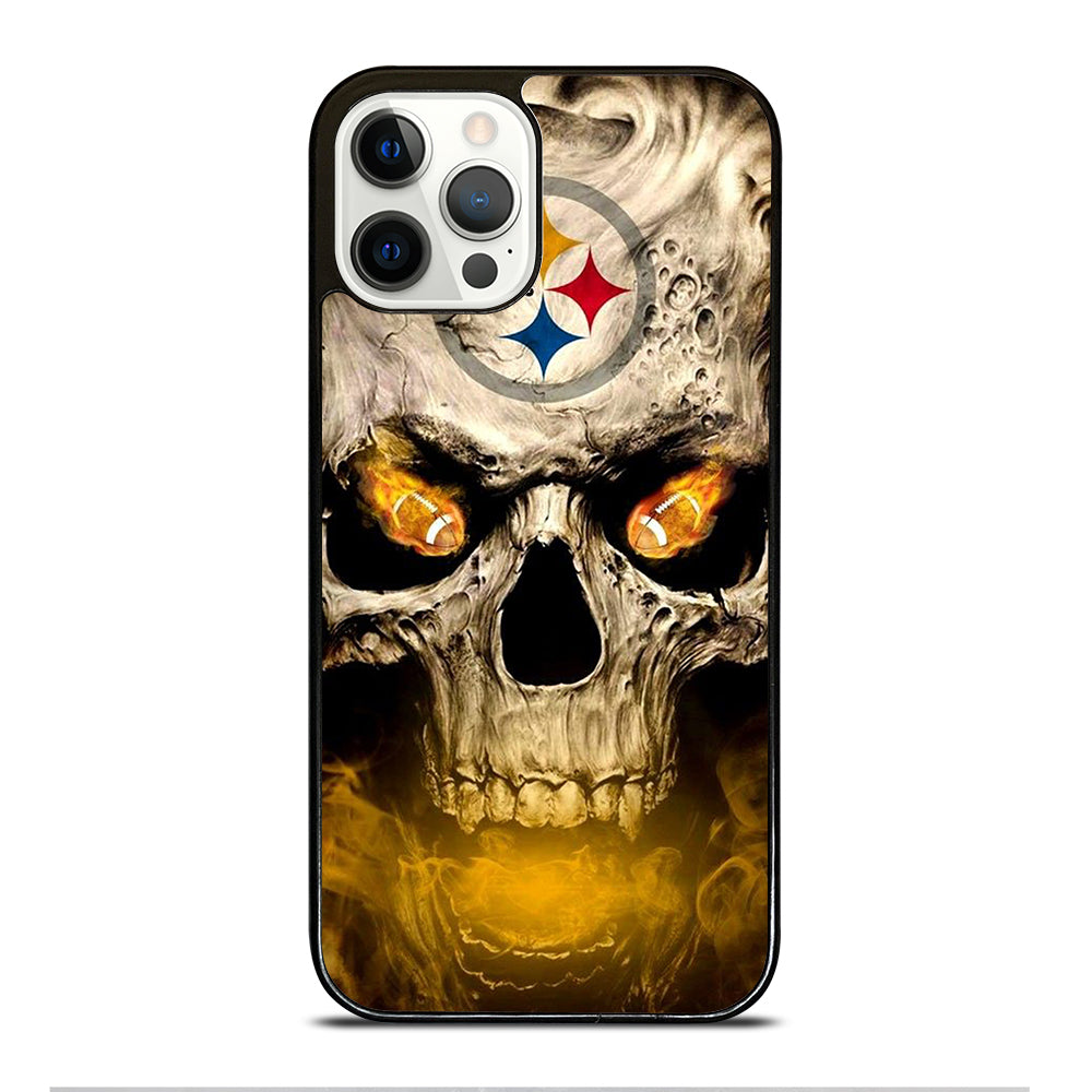 PITTSBURGH STEELERS SKULL LOGO iPhone 12 Pro Case Cover