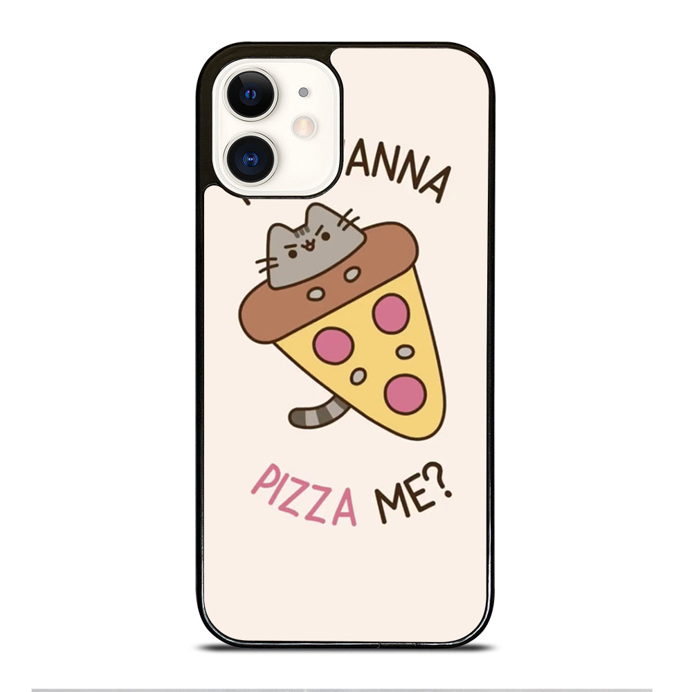 PIZZA CAT YOU WANNA PIZZA ME iPhone 12 Case Cover