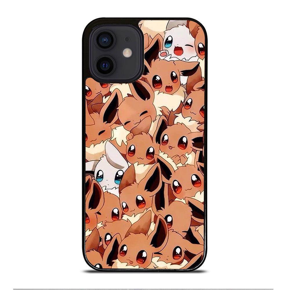 POKEMON EEVEE PATTERN iPhone 12 Mini Case Cover