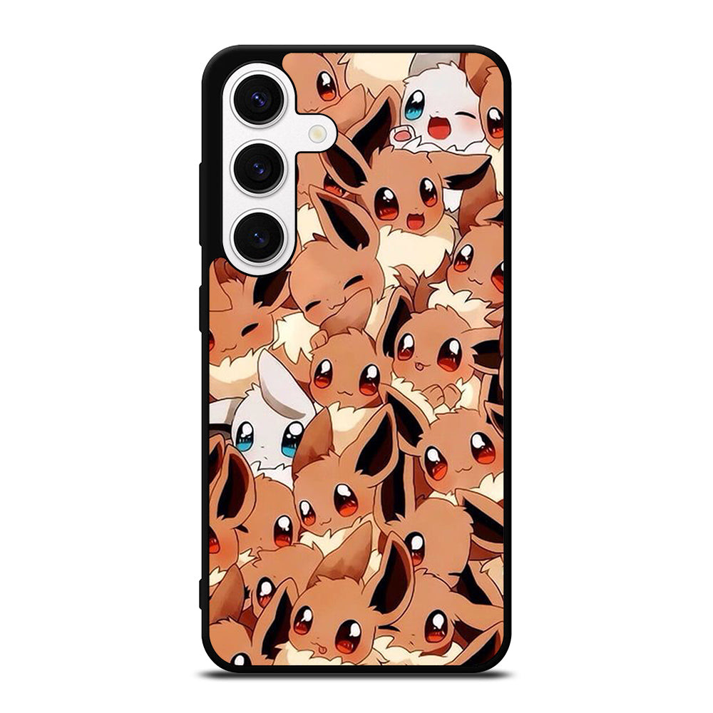 POKEMON EEVEE PATTERN Samsung Galaxy S24 Case Cover