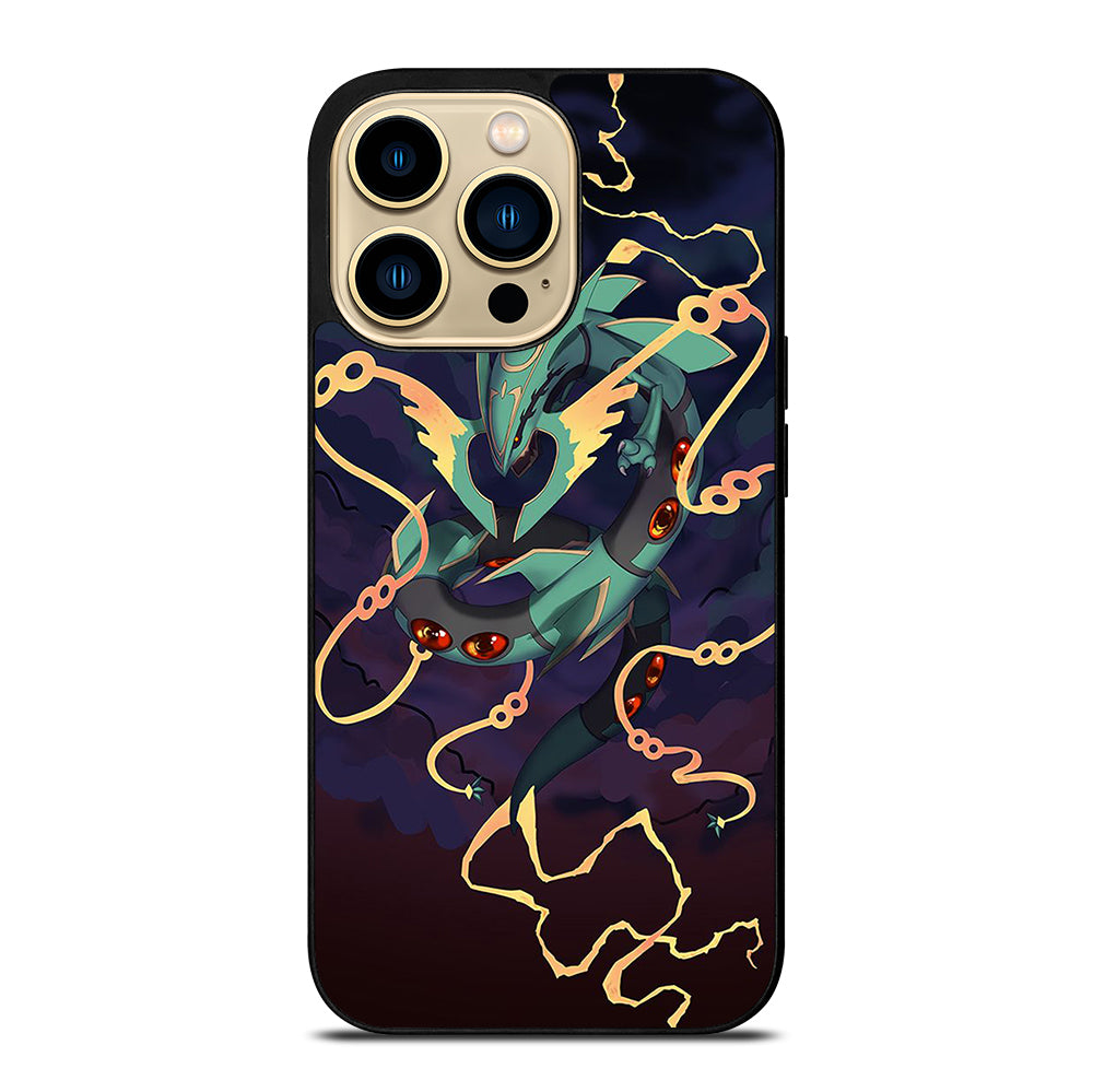 POKEMON SHINY RAYQUAZA ART 2 iPhone 14 Pro Max Case Cover