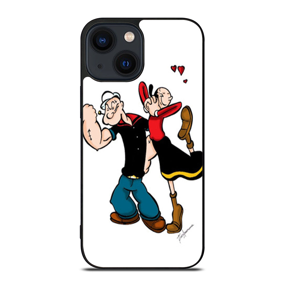POPEYE AND OLIVE CARTOON SERIES iPhone 14 Plus Case Cover