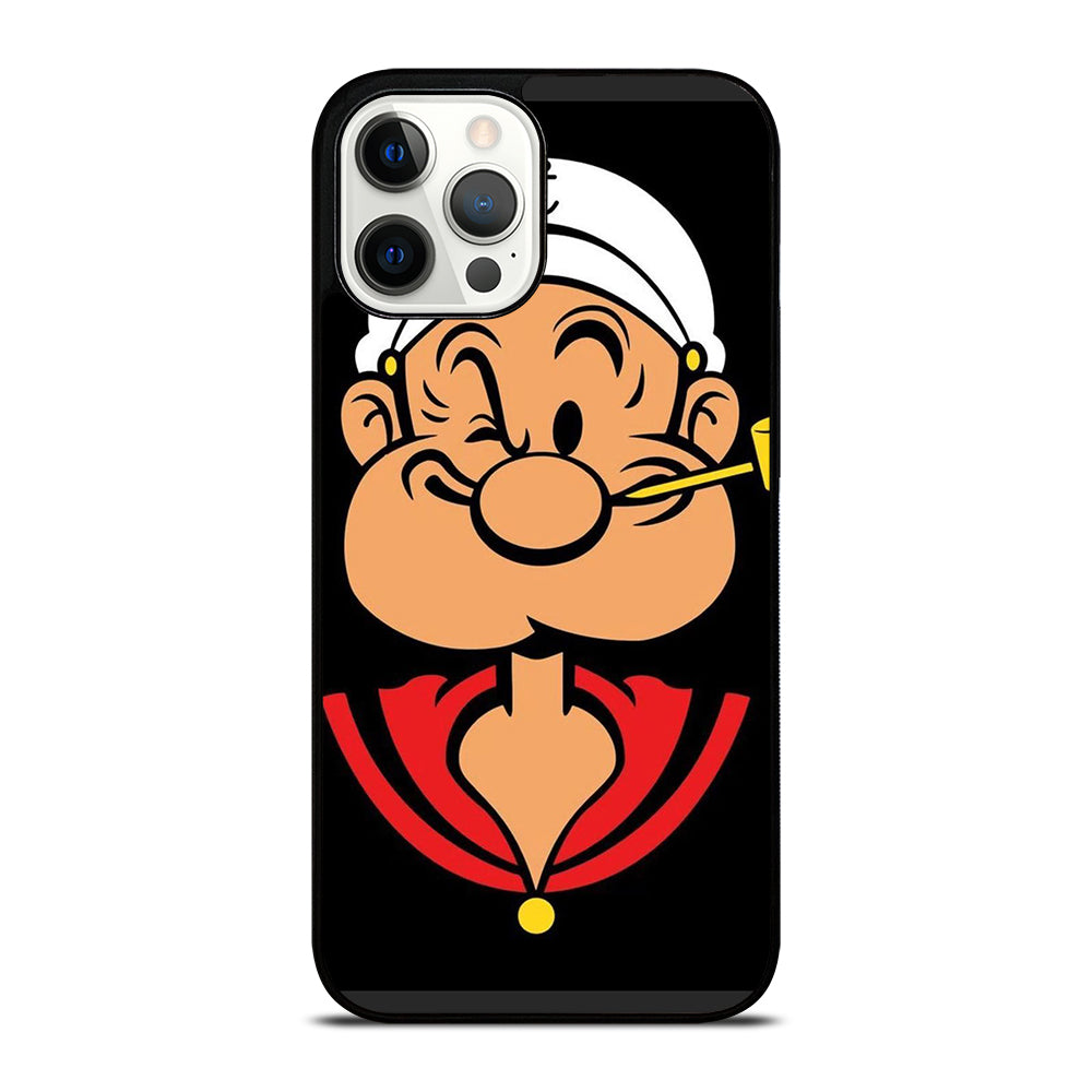 POPEYE FACE CARTOON iPhone 12 Pro Max Case Cover