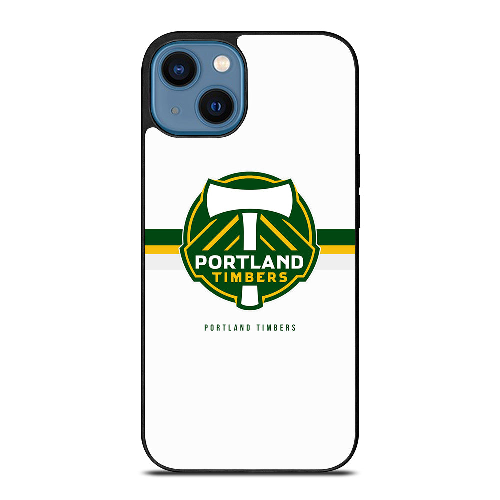 PORTLAND TIMBERS LOGO FOOTBALL iPhone 14 Case Cover