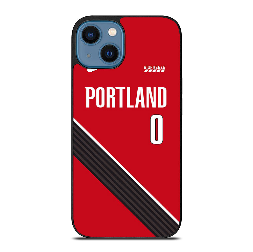 PORTLAND TRAIL BLAZERS JERSEY iPhone 14 Case Cover