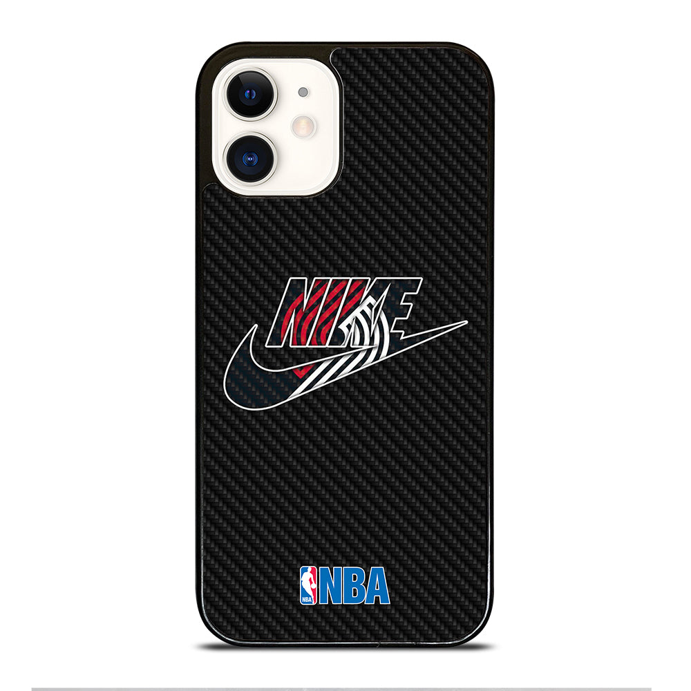 PORTLAND TRAIL BLAZERS NIKE LOGO iPhone 12 Case Cover