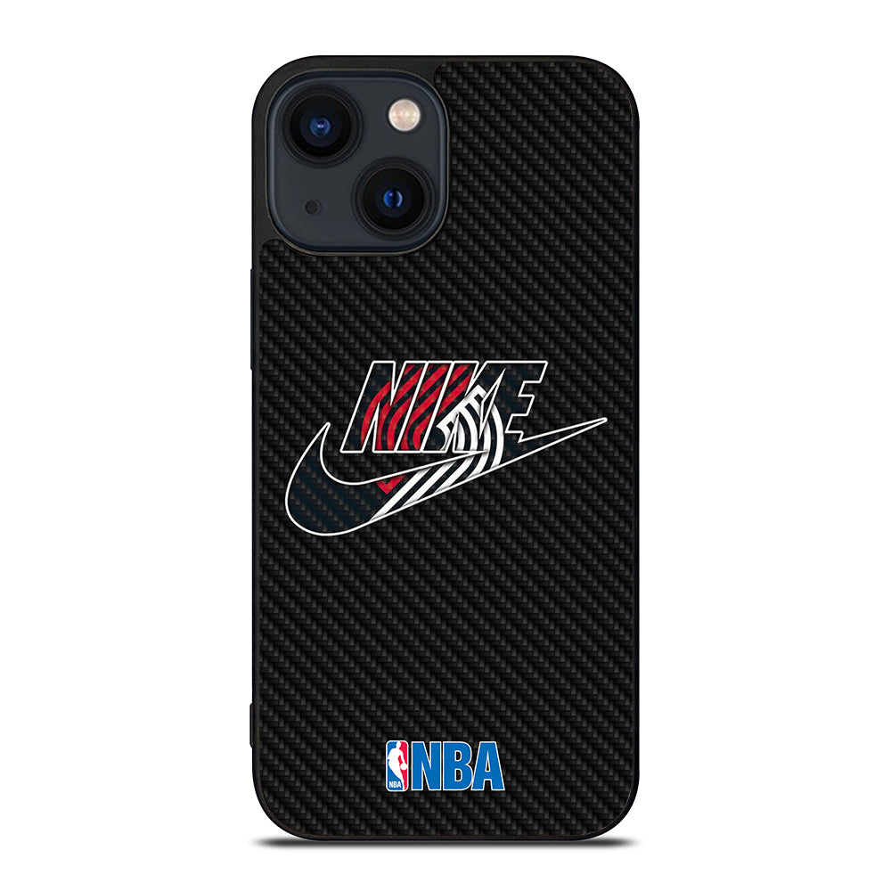 PORTLAND TRAIL BLAZERS NIKE LOGO iPhone 14 Plus Case Cover