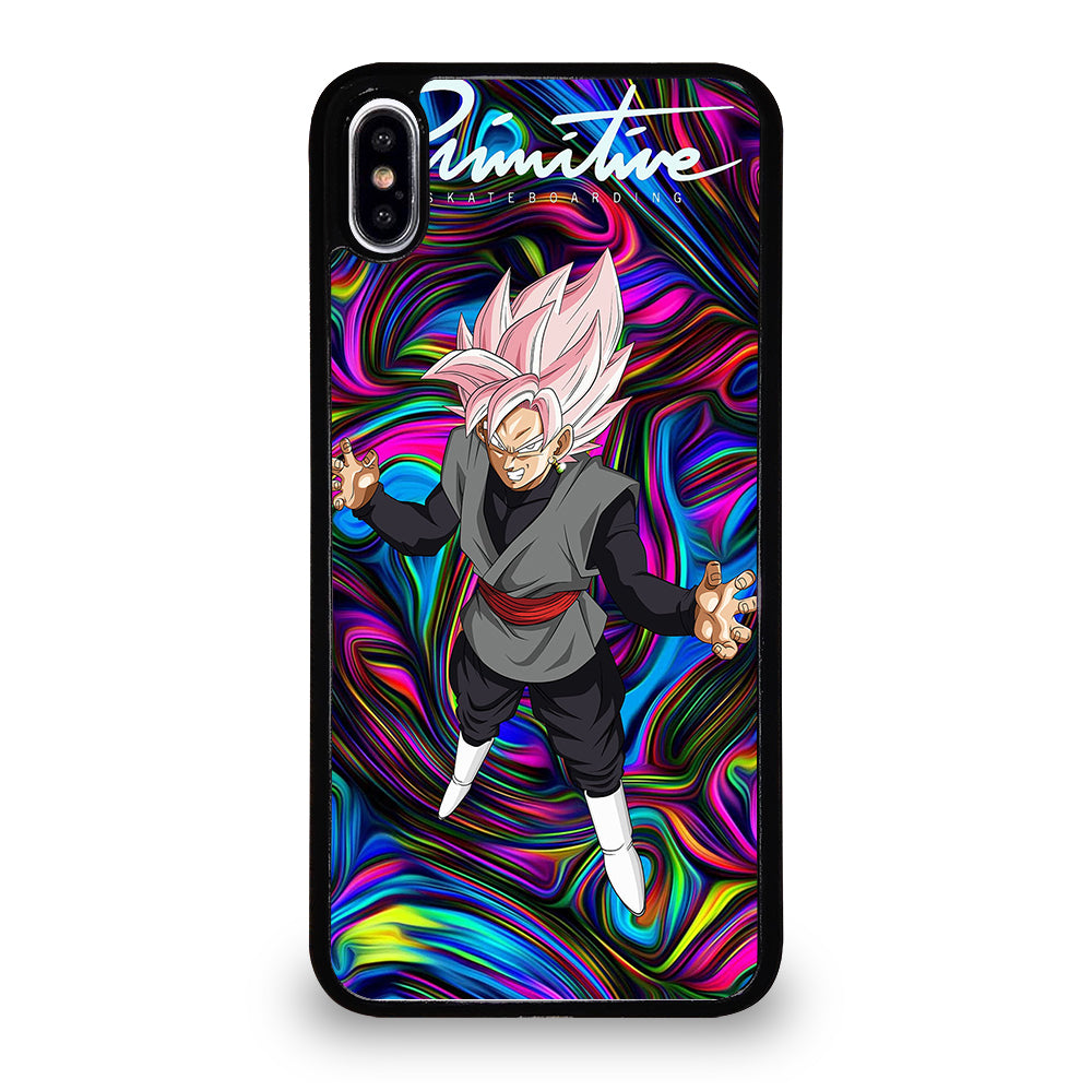 PRIMITIVE SKATEBOARDING BLACK GOKU iPhone XS Max Case Cover