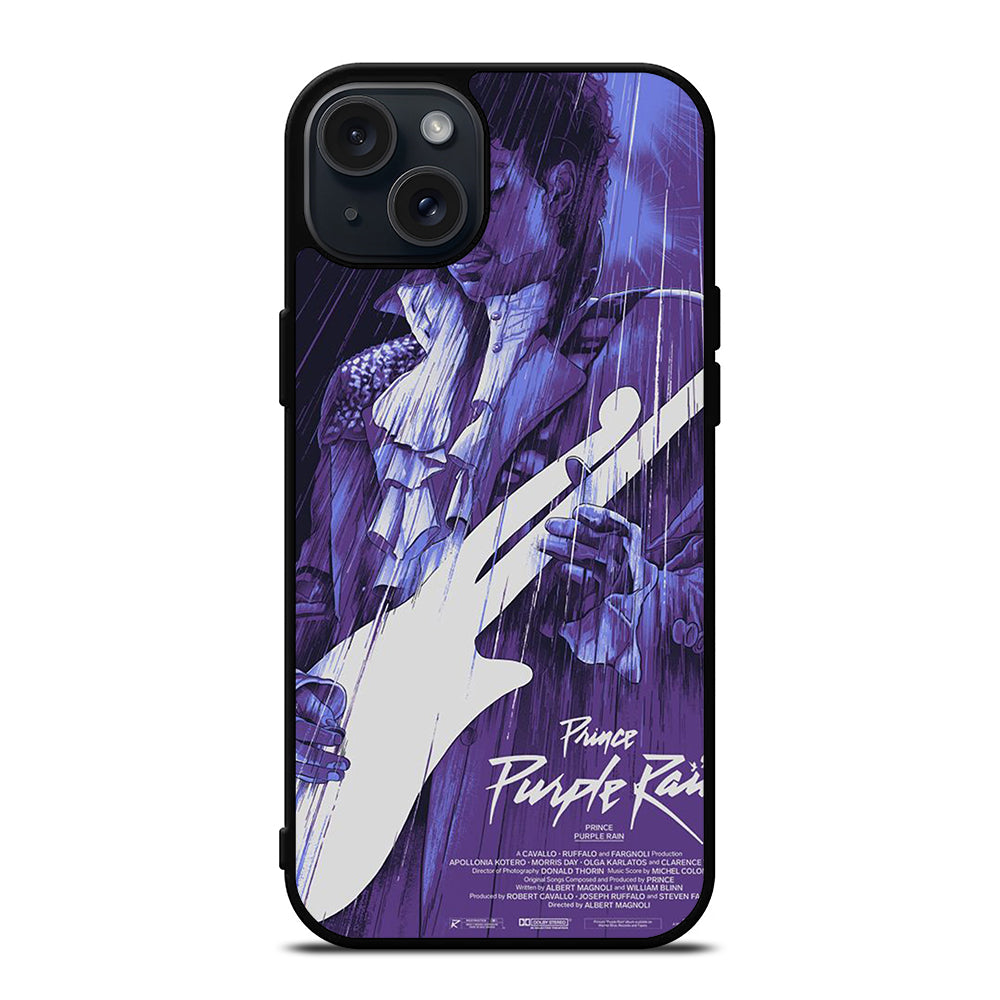 PRINCE PURPLE RAIN ART iPhone 15 Plus Case Cover