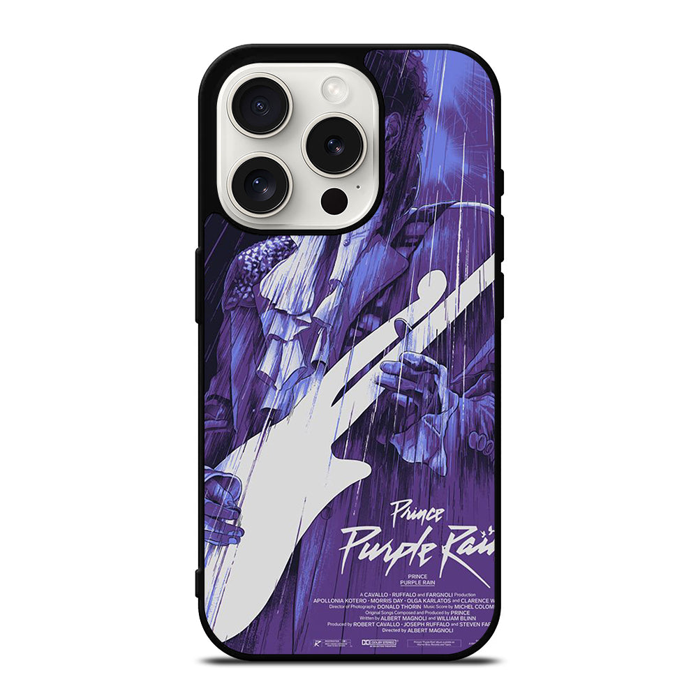 PRINCE PURPLE RAIN ART iPhone 15 Pro Case Cover