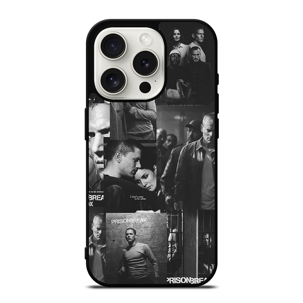 PRISON BREAK COLLLAGE iPhone 15 Pro Case Cover