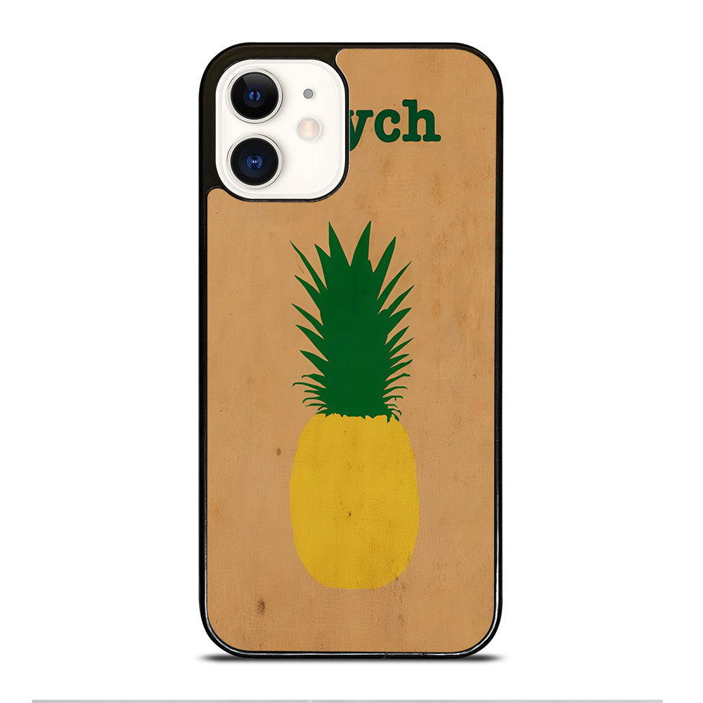PSYCH PINEAPPLE FRUIT LOGO 2 iPhone 12 Case Cover