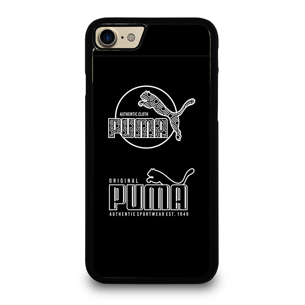 PUMA BLACK LOGO iPhone 7 / 8 Case Cover