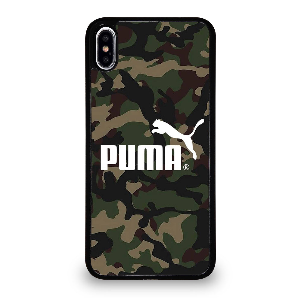 PUMA LOGO CAMO iPhone XS Max Case Cover
