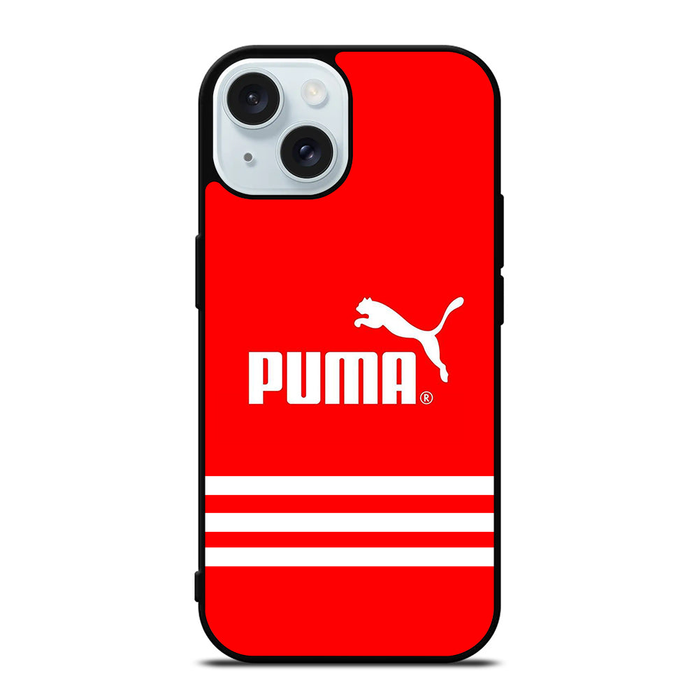 PUMA LOGO STRIPE iPhone 15 Case Cover