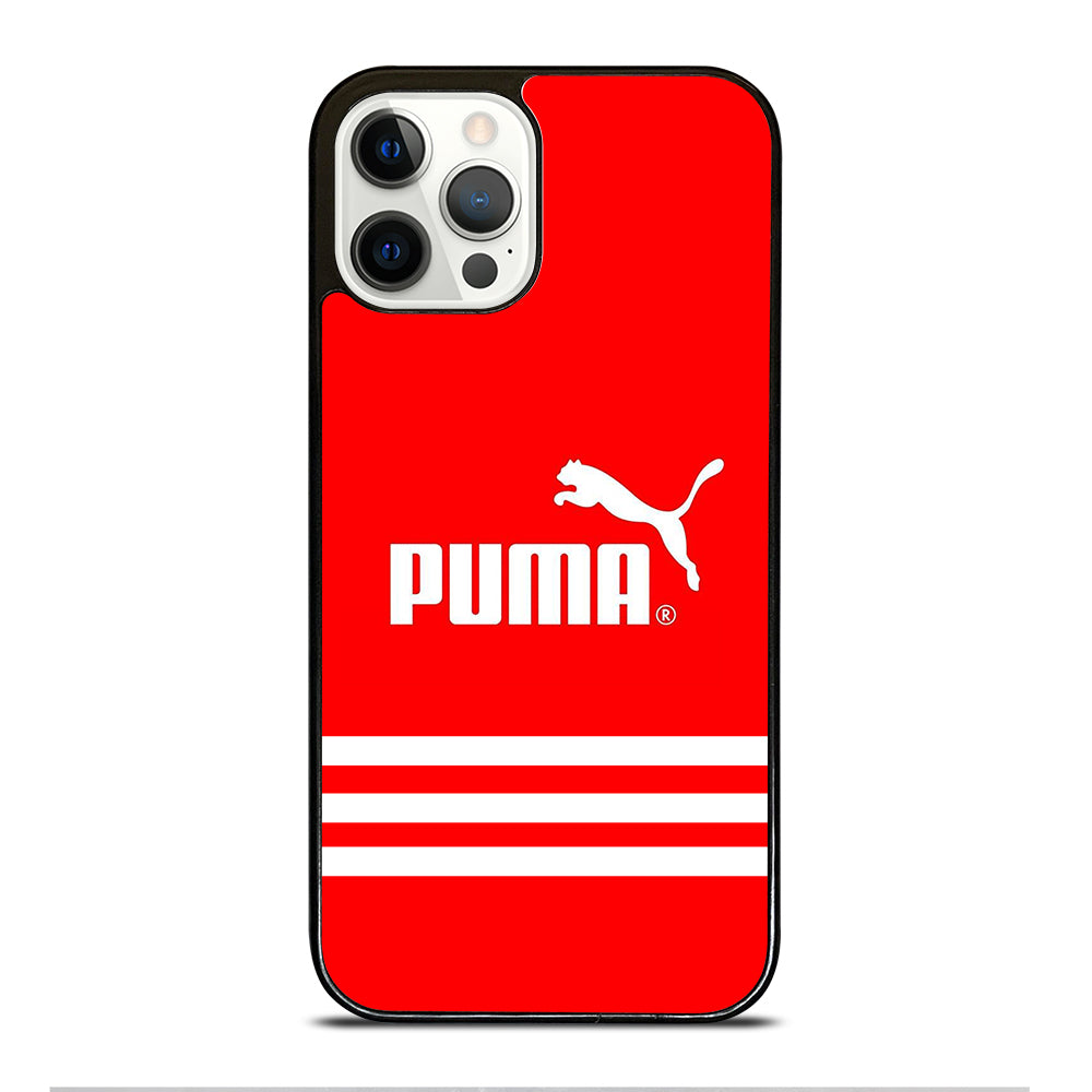 PUMA LOGO STRIPE iPhone 12 Pro Case Cover