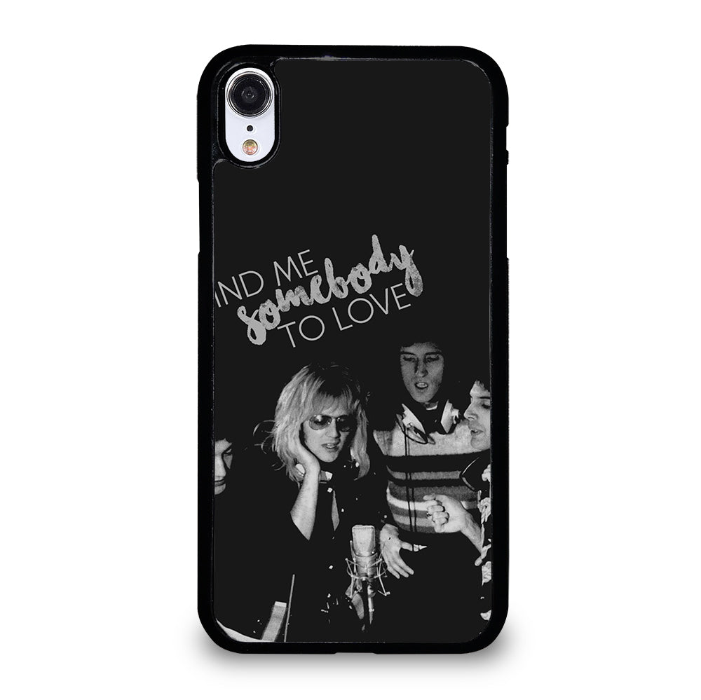 QUEEN BAND QUOTE iPhone XR Case Cover