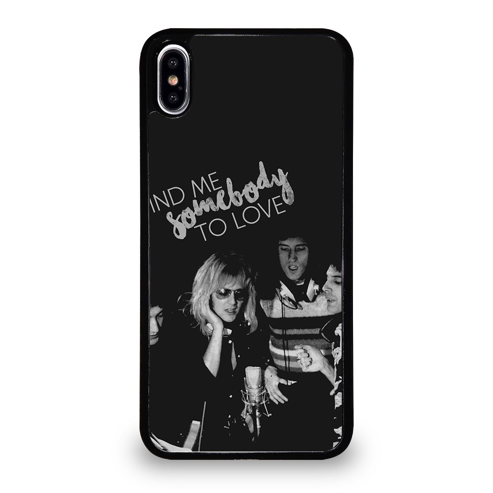 QUEEN BAND QUOTE iPhone XS Max Case Cover