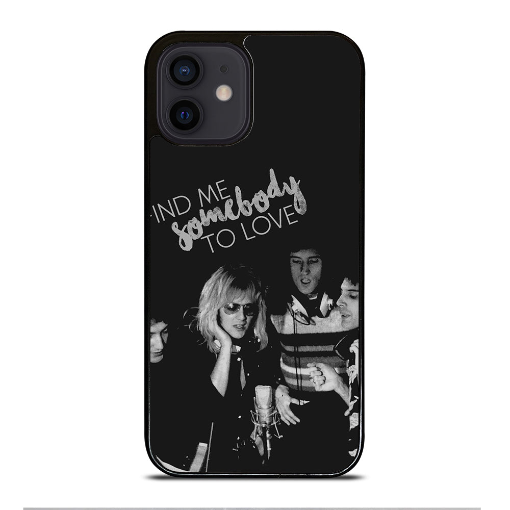 QUEEN BAND QUOTE iPhone 12 Mini Case Cover