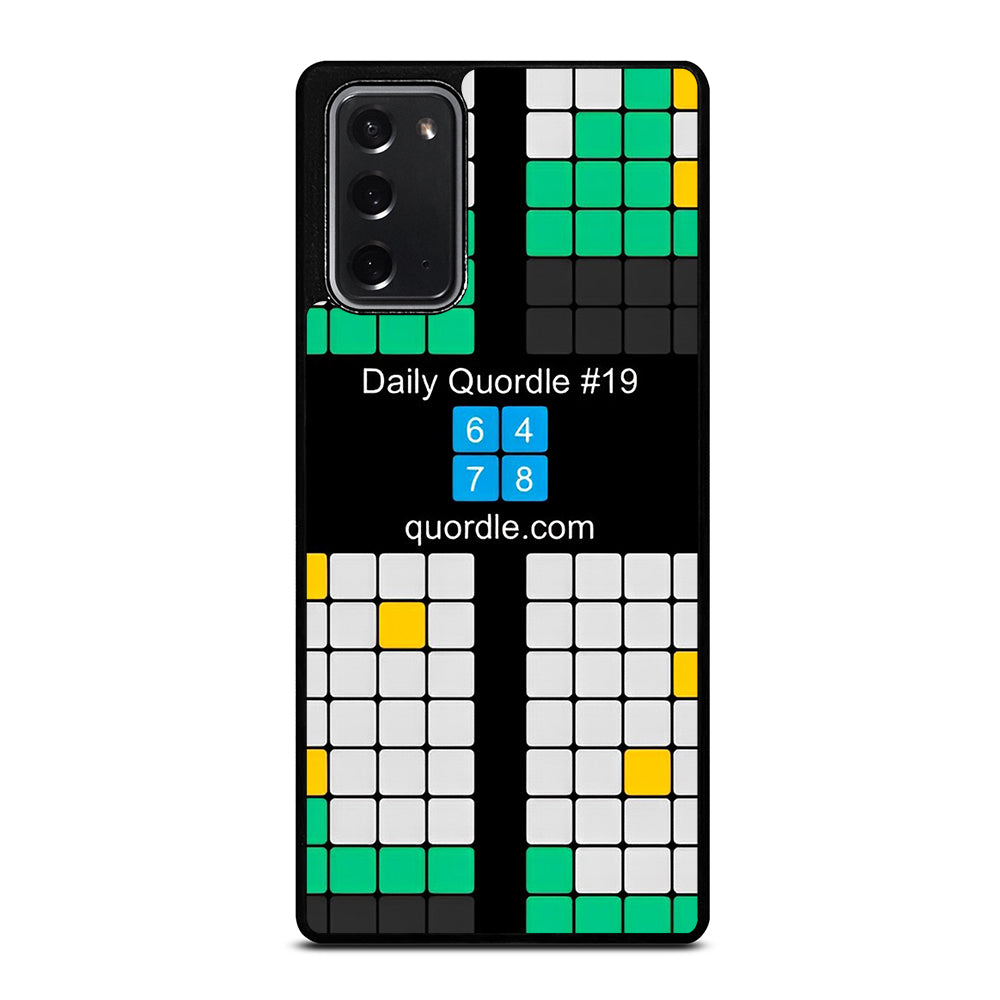 QUORDLE 2 Samsung Galaxy Note 20 Case Cover